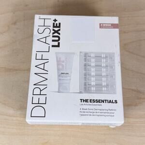 Dermaflash Luxe + The Essentials 4 Week Sonic Dermaplaning Refill Kit